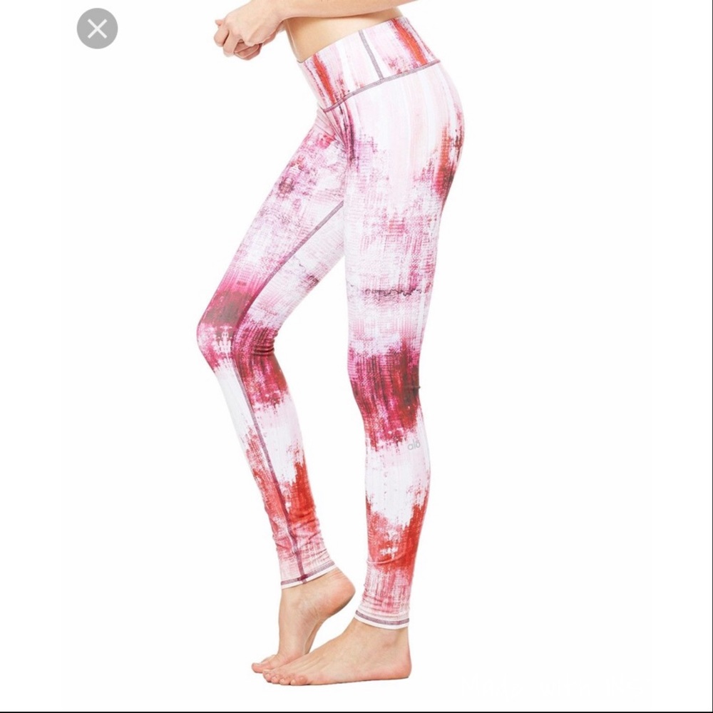 ALO Airbrushed leggings Desert Sunset Size S
